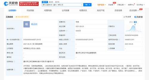 騰訊在渝設立云智服公司，注資5000萬加碼軟件開發(fā)與智能化服務